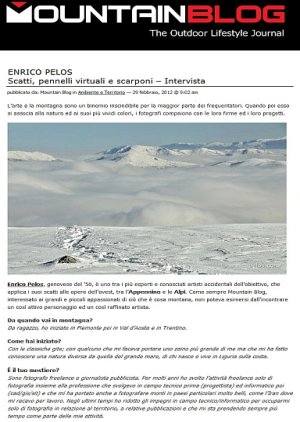 INTERVISTA SCATTI PENNELLI VIIRTUALI E SCARPONI DI CHRISTIAN ROCCATI PER MOUNTAIN BLOG
